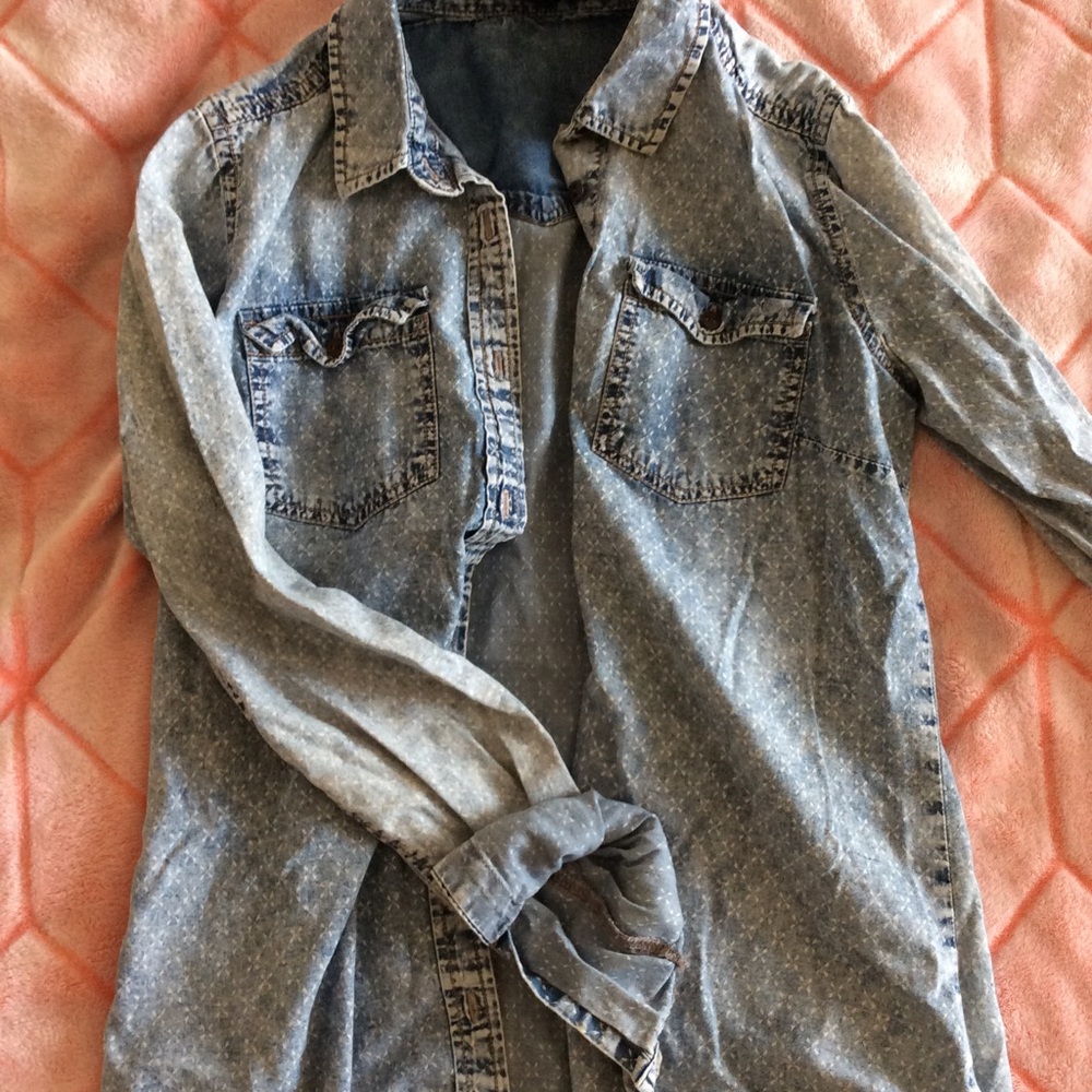 Blue flannel